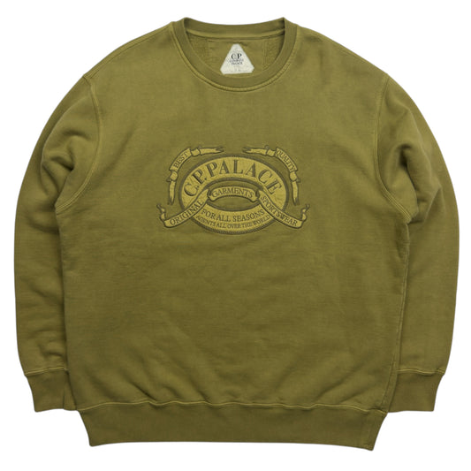 C.P. Company x Palace Over Dyed Crewneck Sweater