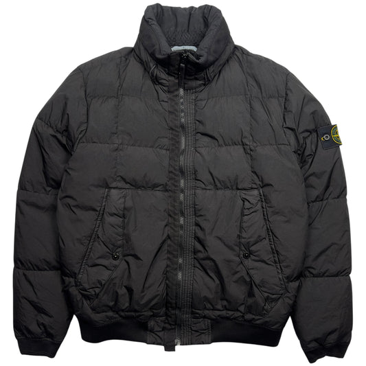 A/W 18 Stone Island Crinkle Reps NY Down Puffer Jacket - Black