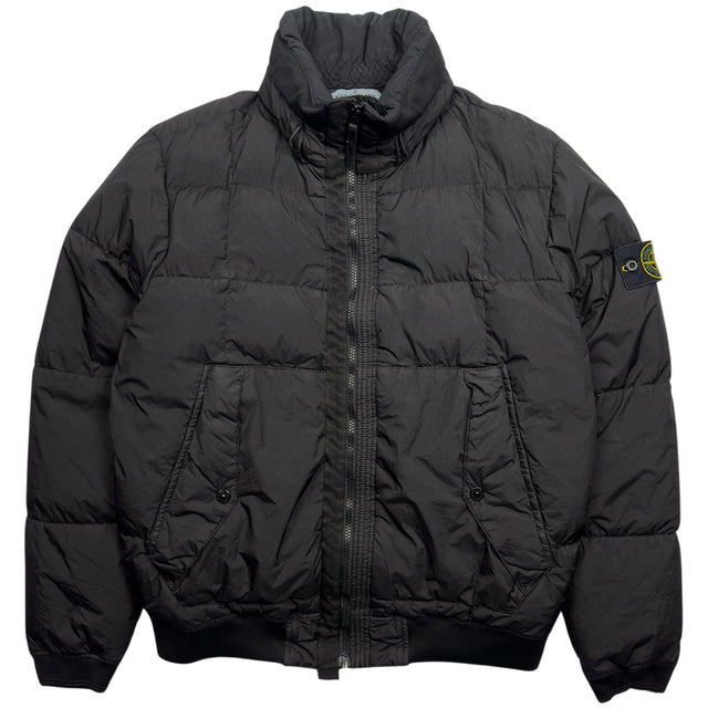A/W 18 Stone Island Crinkle Reps NY Down Puffer Jacket - Black