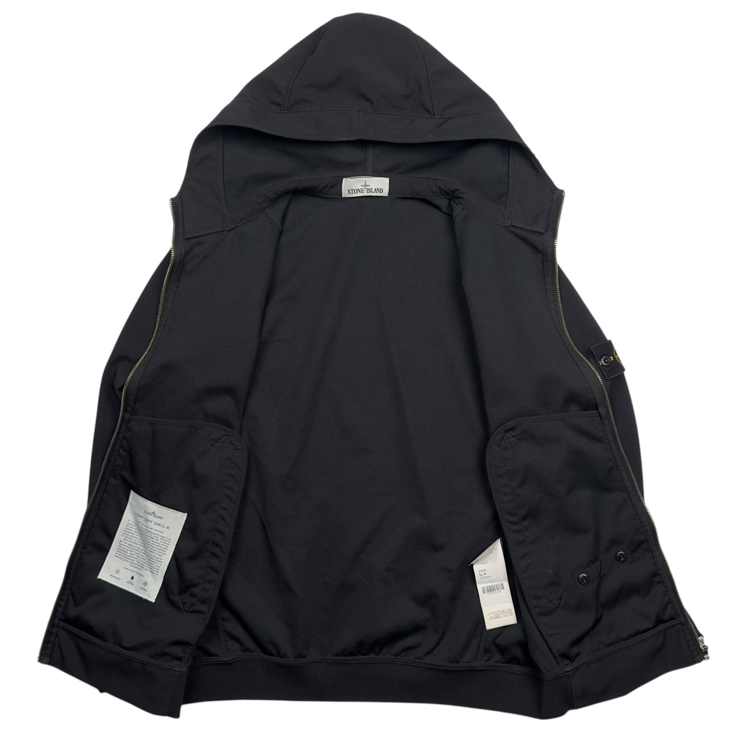 S/S 20 Stone Island Light Soft Shell R - Black