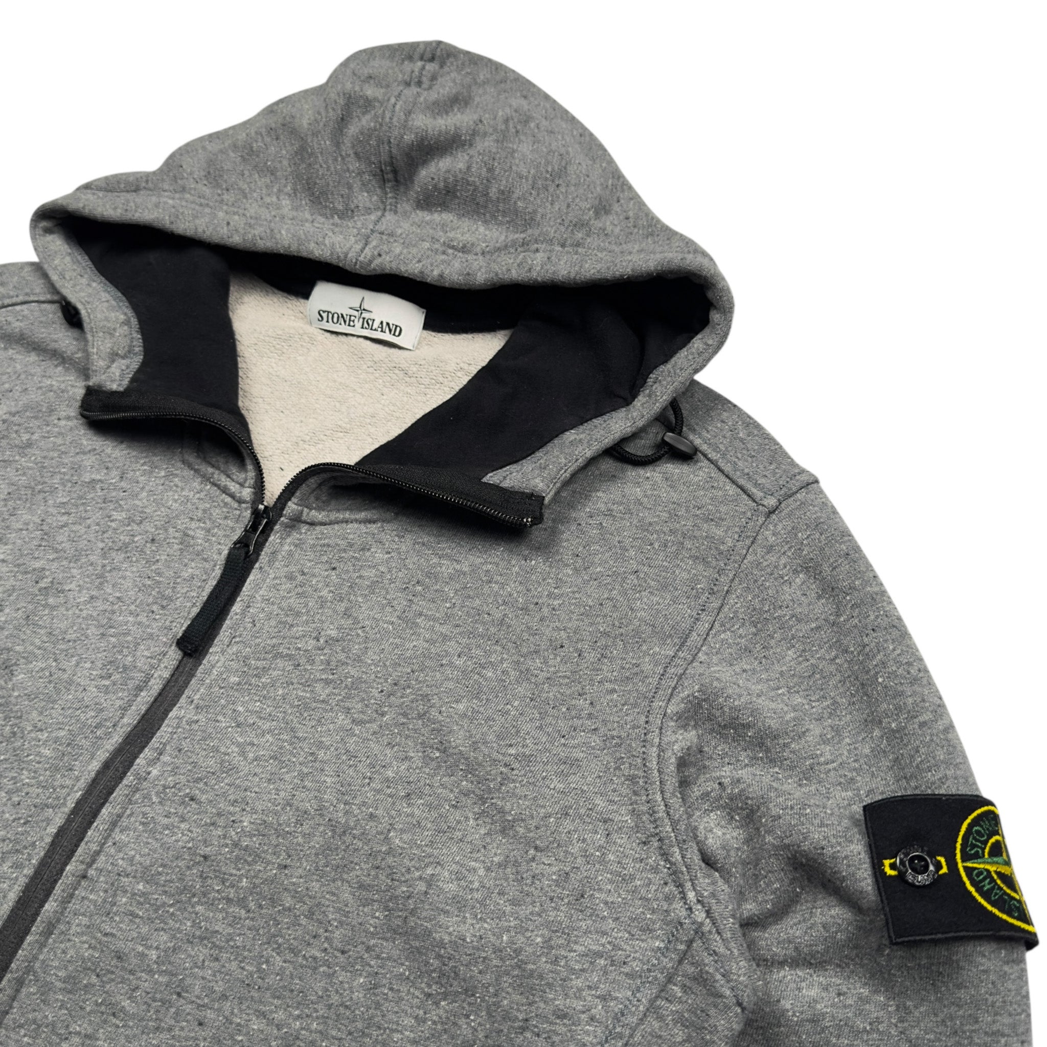 A/W 15 Stone Island Full Zip Hoodie - Dark Grey – Dans Designer Ltd