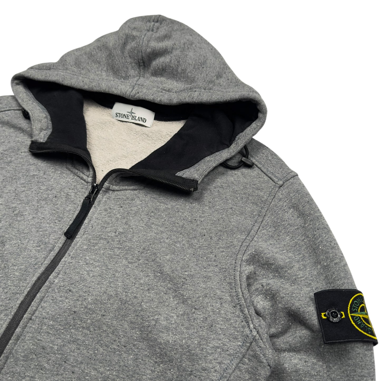A/W 15 Stone Island Full Zip Hoodie - Dark Grey