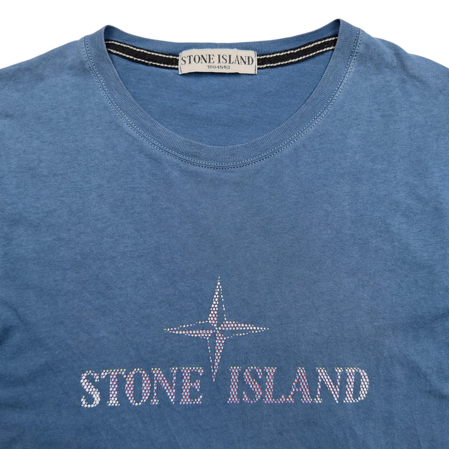 S/S 10 Stone Island Multicolour Logo T-Shirt