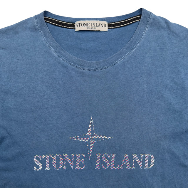 S/S 10 Stone Island Multicolour Logo T-Shirt