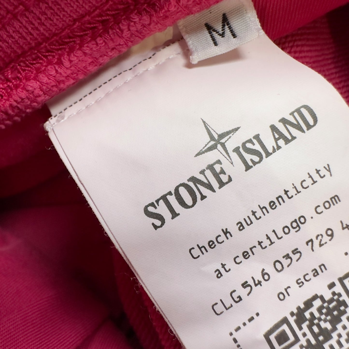 S/S 22 Stone Island Cotton Jersey Cargo Shorts - Pink