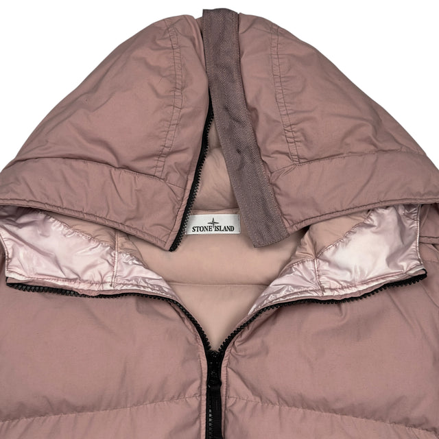 A/W 22 Stone Island Naslan Light Watro Down TC - Dusty Pink