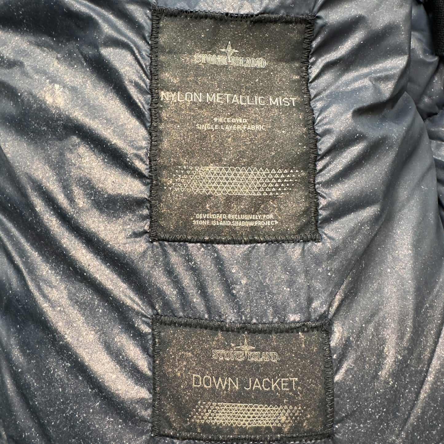 A/W 17 Stone Island Shadow Project Nylon Metallic Mist Down Puffer Jacket
