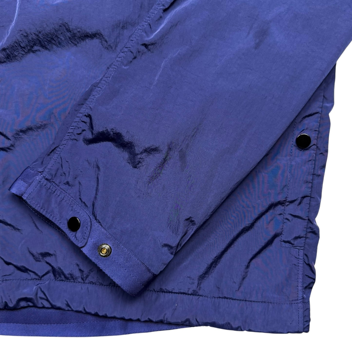 C.P. Company Chrome Nylon Goggle Jacket - Navy