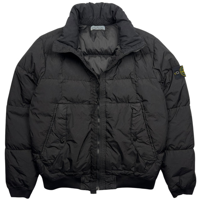 A/W 18 Stone Island Crinkle Reps NY Down Puffer Jacket - Black