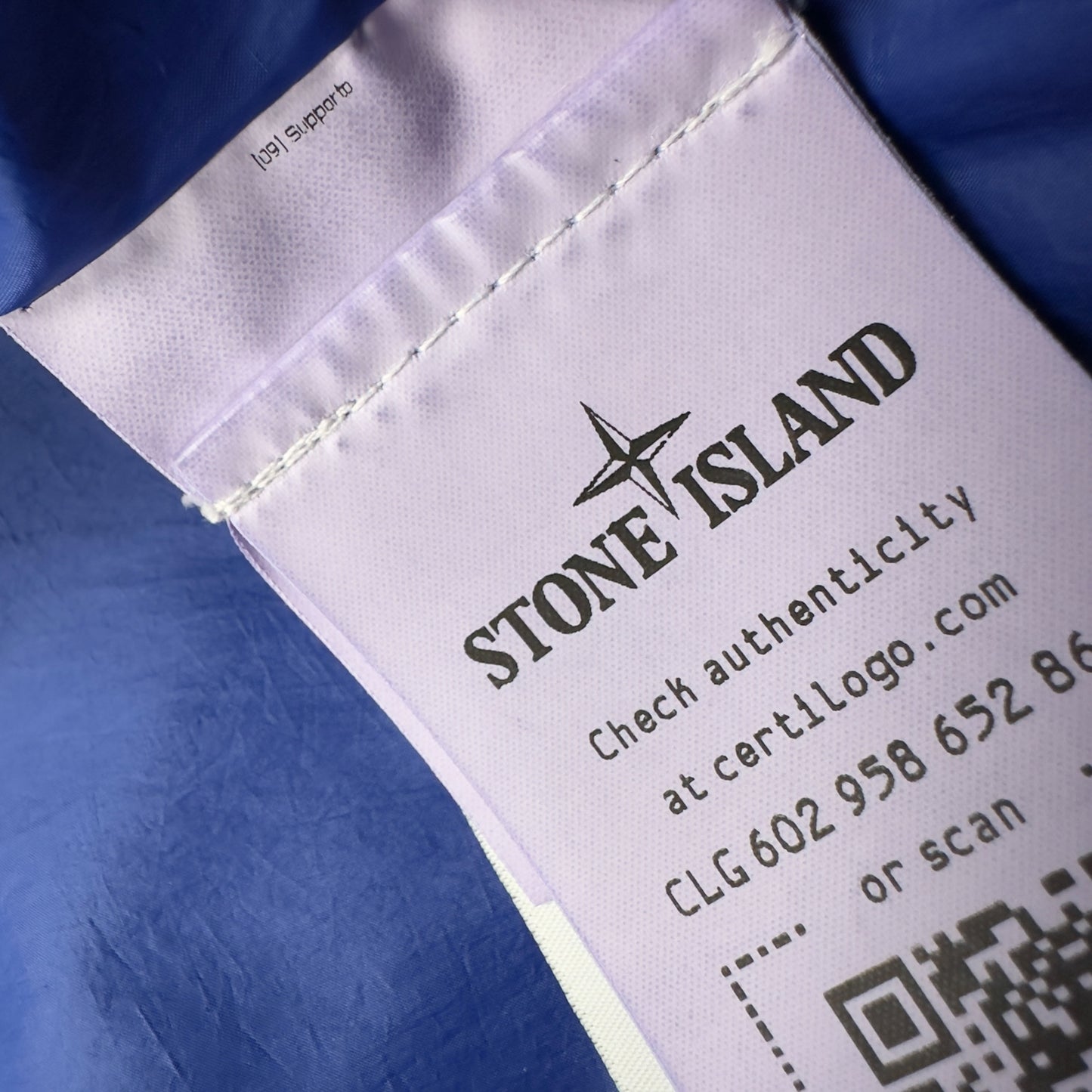 A/W 23 Stone Island Crinkle Reps R NY Down Gilet - Electric Blue