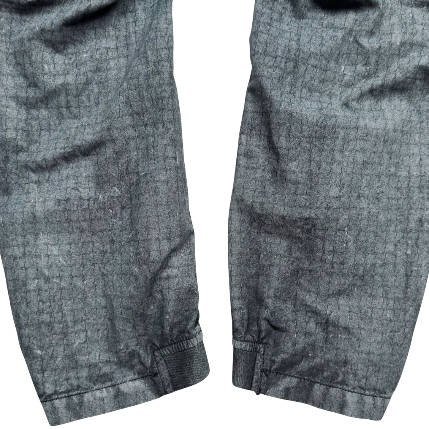 S/S 17 Stone Island Dust Treatment House Check Cargo Trousers