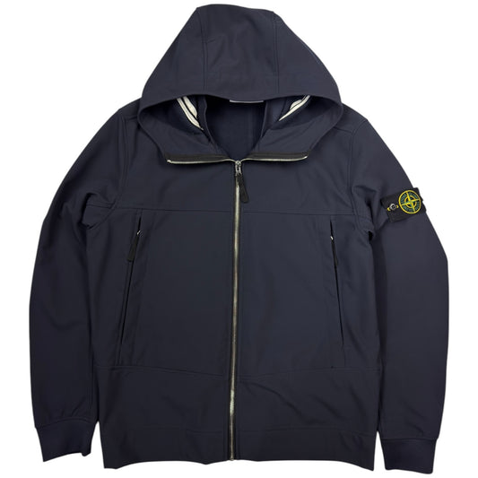 A/W 21 Stone Island Soft Shell R Jacket - Navy