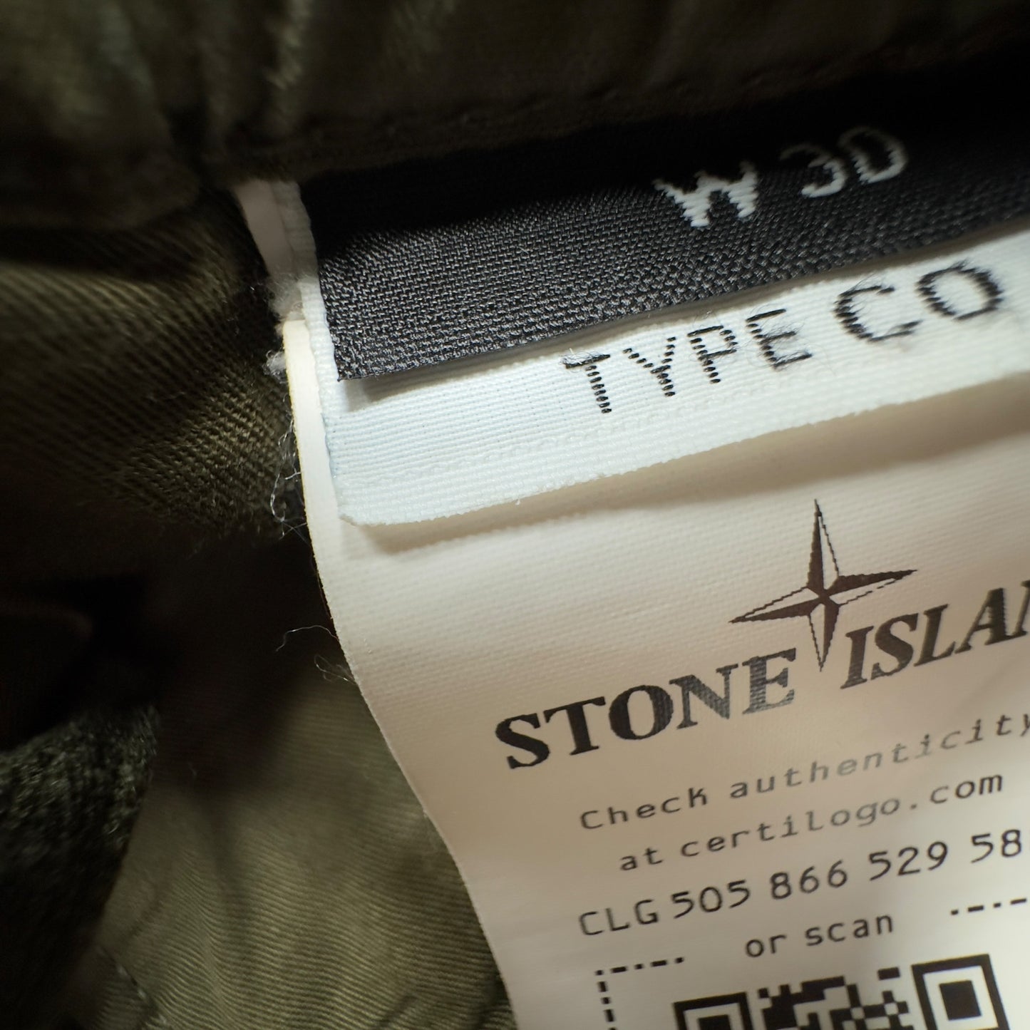 S/S 23 Stone Island Khaki Ghost Shorts