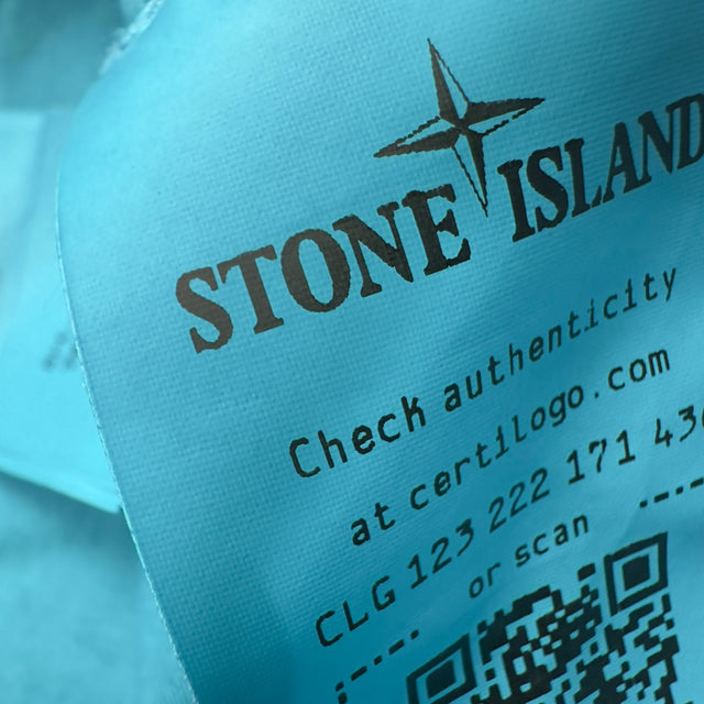S/S 22 Stone Island Supima Cotton Overshirt - Blue
