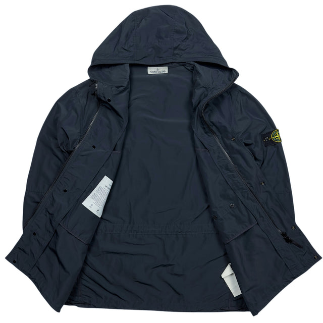S/S 18 Stone Island Micro Reps Parka Jacket - Navy