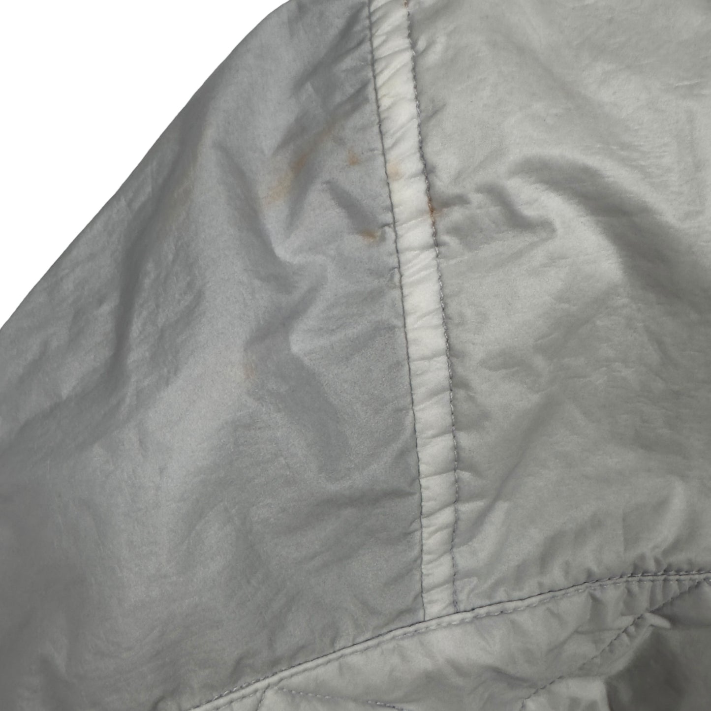 A/W 18 Stone Island Lamy Flock Jacket - White