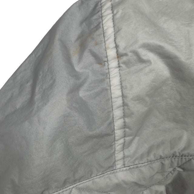 A/W 18 Stone Island Lamy Flock Jacket - White