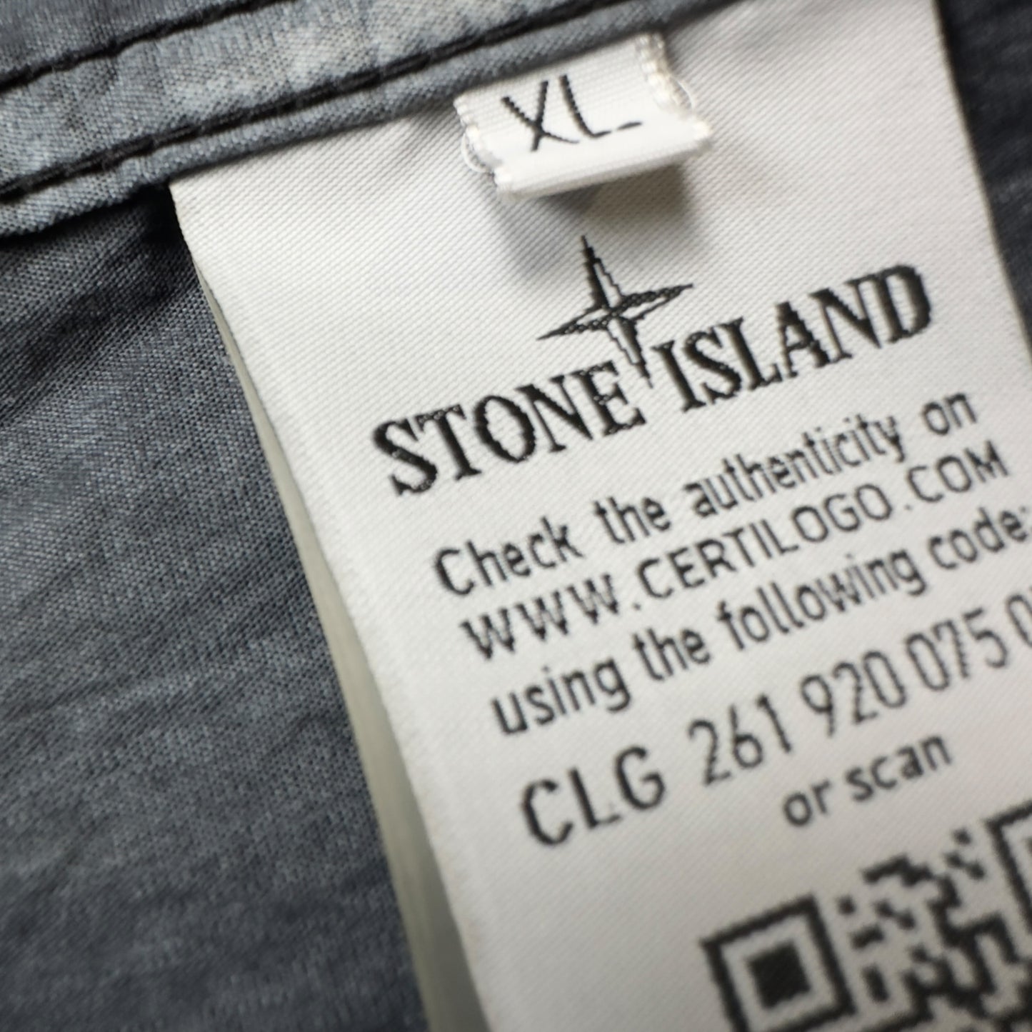 S/S 19 Stone Island 50 Fili Resinata Ghost Parka - Black