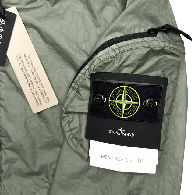 S/S 25 Stone Island Membrana 3L TC Bomber Jacket