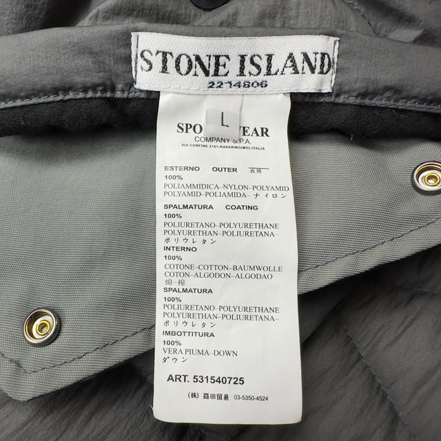 A/W 10 Stone Island Opaque Nylon Down Reversible Puffer Jacket