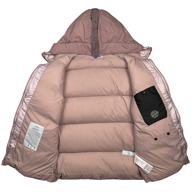A/W 22 Stone Island Naslan Light Watro Down TC - Dusty Pink
