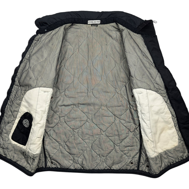 A/W 03 Stone Island Mesh Quilted Vintage Jacket