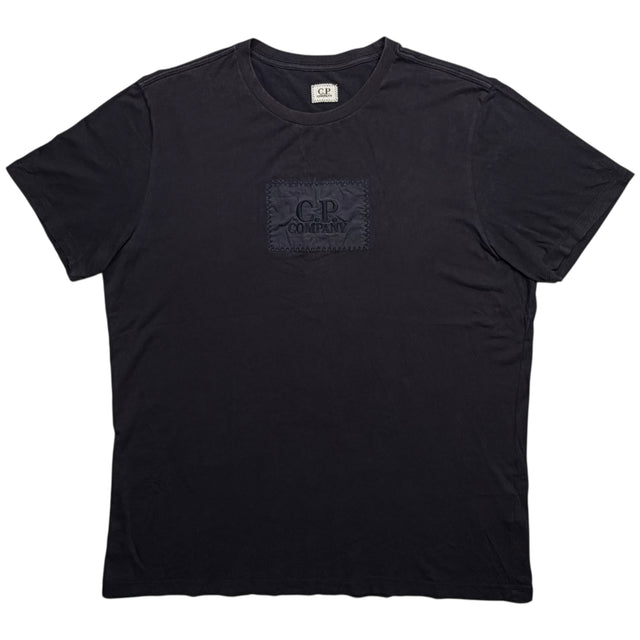 C.P. Company Big Stitch Logo T-Shirt - Navy