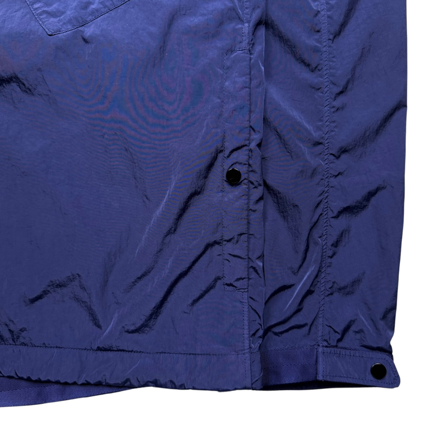 C.P. Company Chrome Nylon Goggle Jacket - Navy