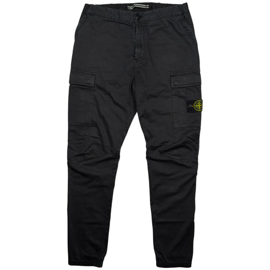 A/W 17 Stone Island Cargo Trousers - Black