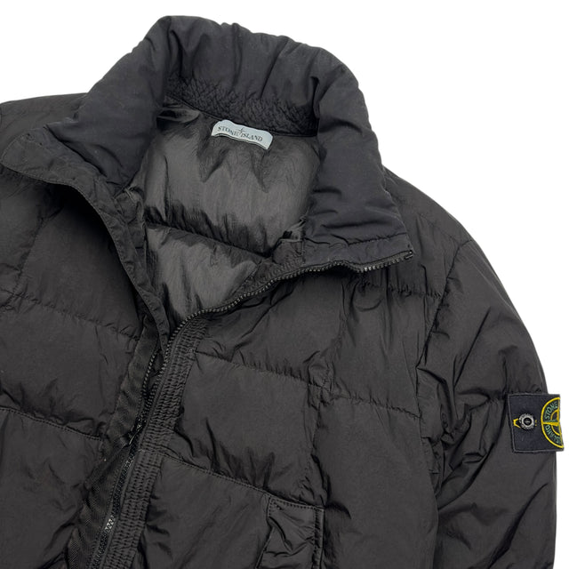 A/W 18 Stone Island Crinkle Reps NY Down Puffer Jacket - Black