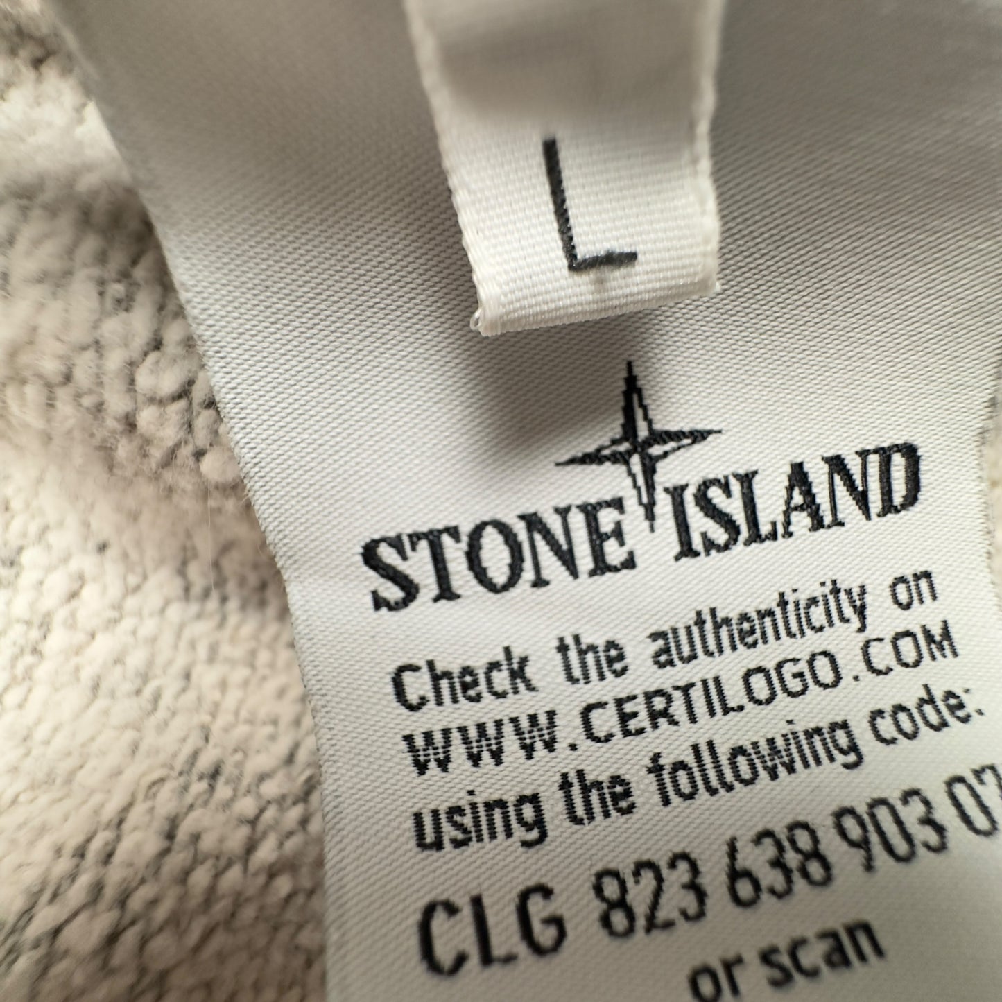 A/W 15 Stone Island Full Zip Hoodie - Dark Grey