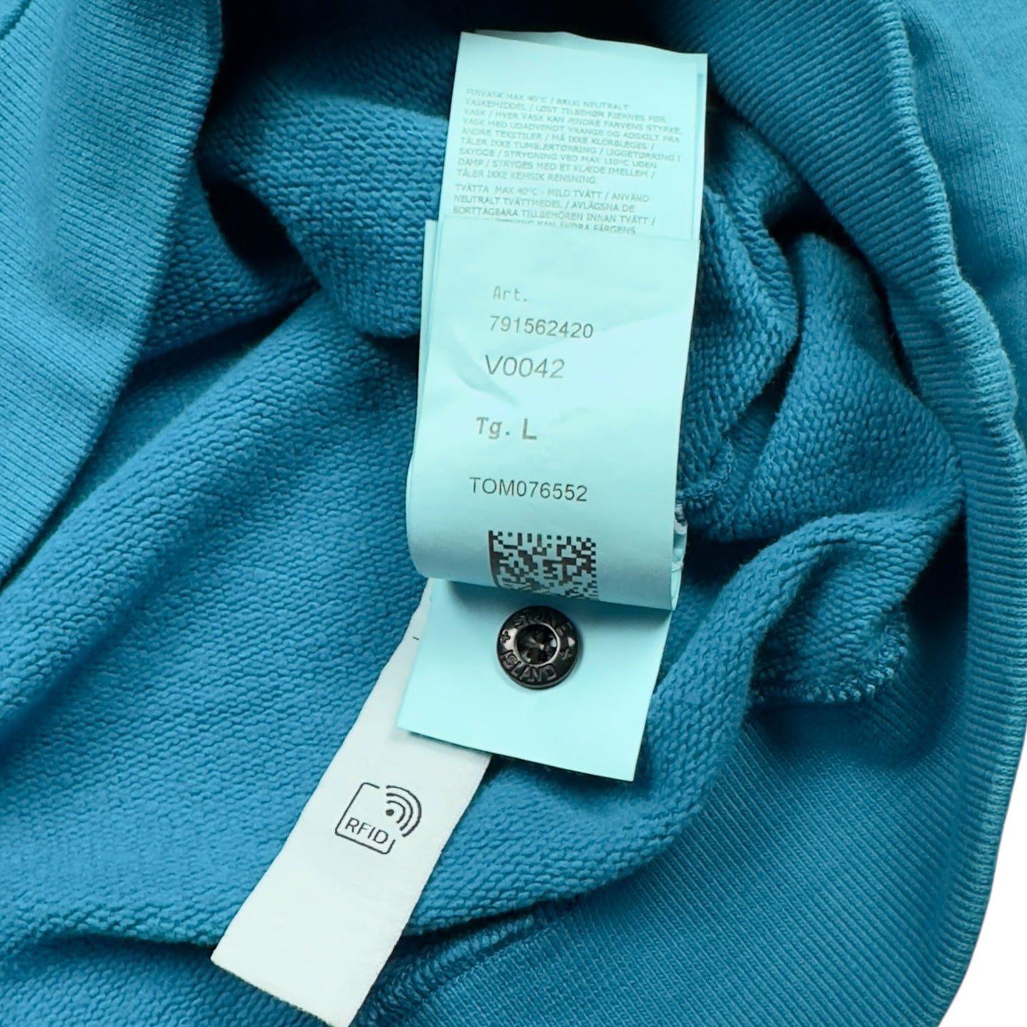 A/W 23 Stone Island Crewneck Sweater - Blue