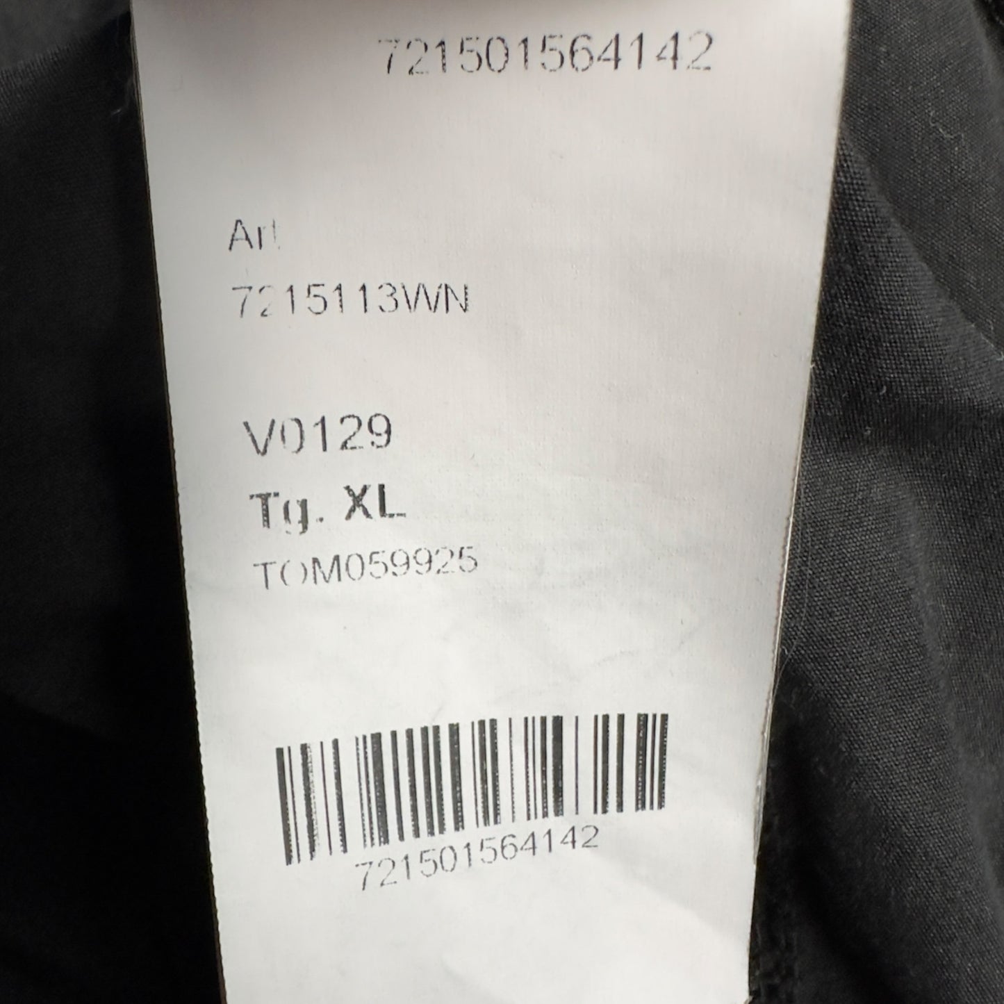 S/S 20 Stone Island Cotton Smock - Black