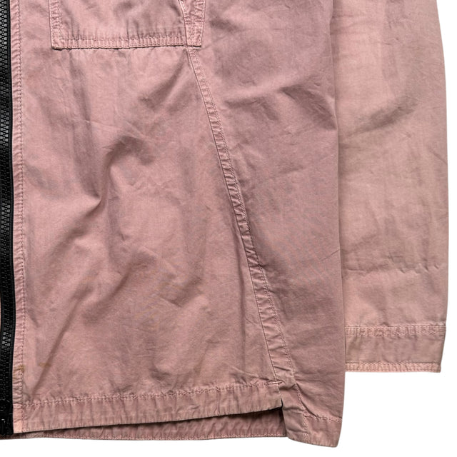 A/W 18 Stone Island Cotton Overshirt - Pink
