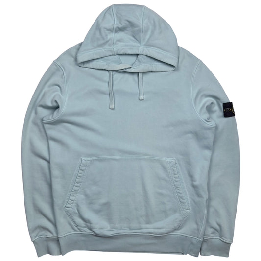 S/S 22 Stone Island Hoodie - Aqua Blue