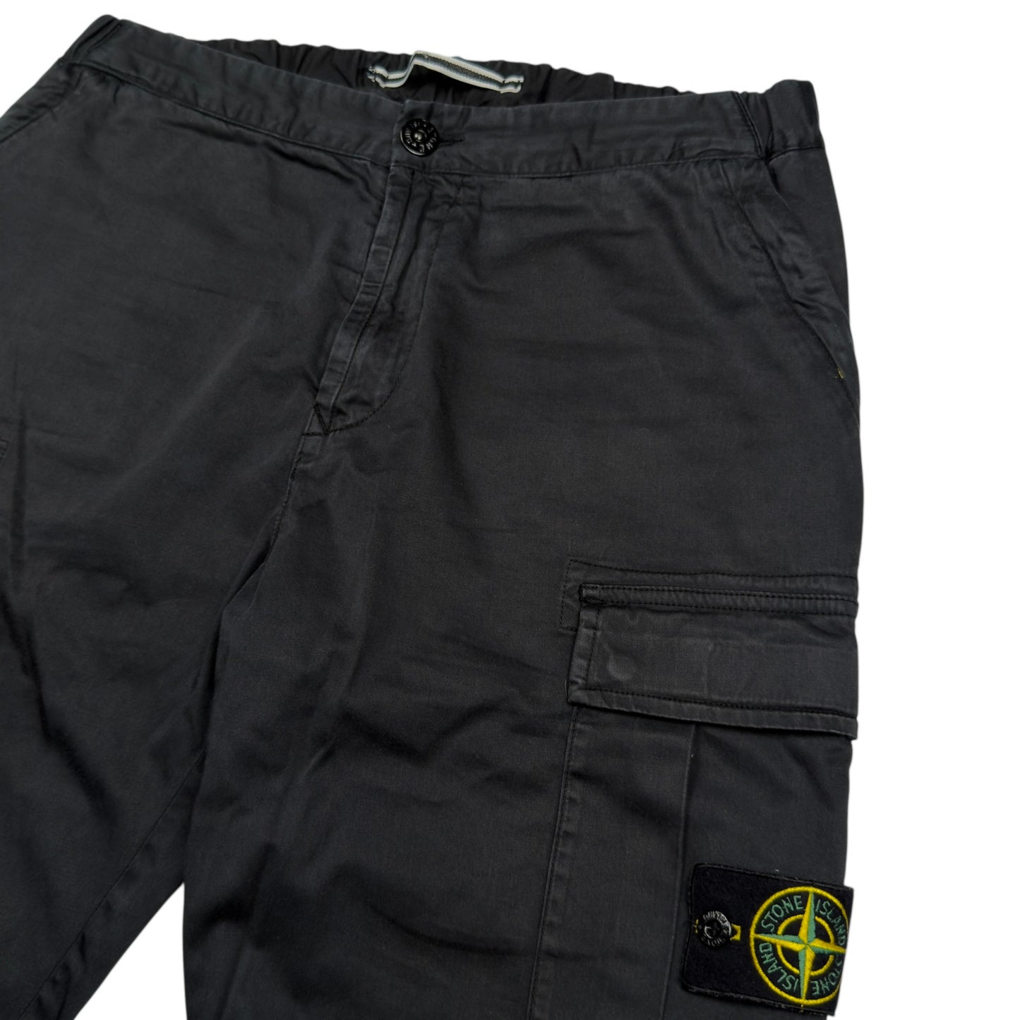 A/W 17 Stone Island Cargo Trousers - Black