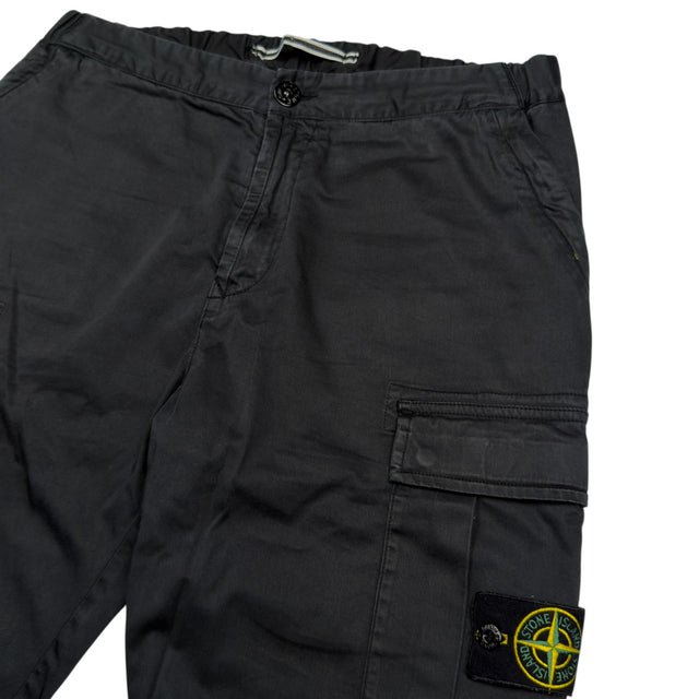 A/W 17 Stone Island Cargo Trousers - Black