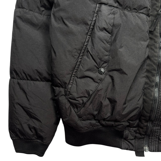 A/W 18 Stone Island Crinkle Reps NY Down Puffer Jacket - Black