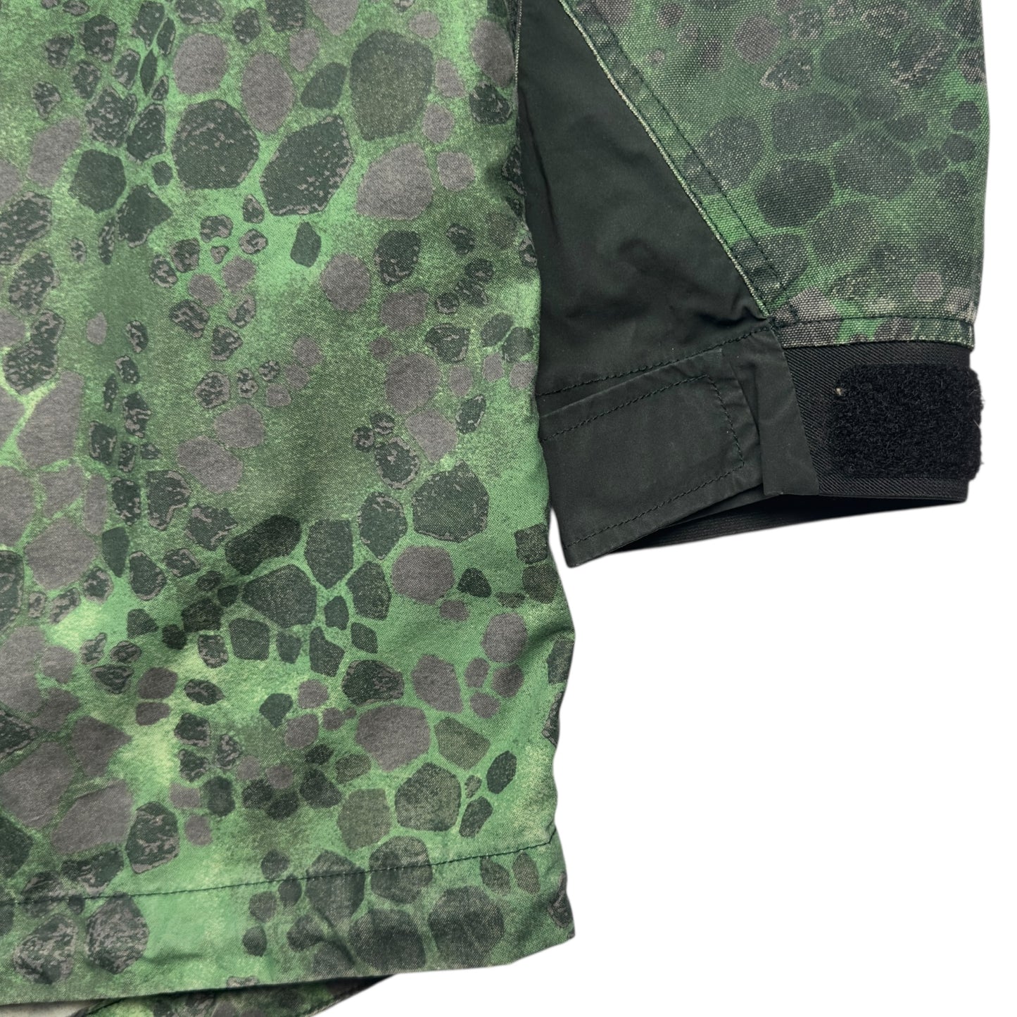 S/S 18 Stone Island Alligator Camo Light Cotton / Nylon Rep Parka