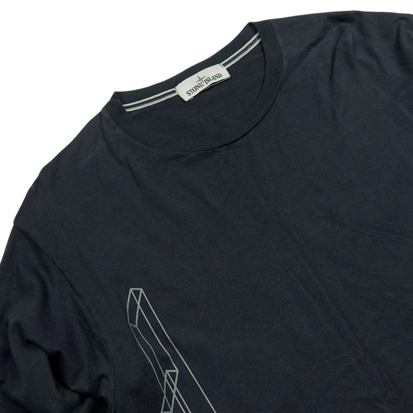 A/W 17 Stone Island Long Sleeve T-Shirt Reflective Print