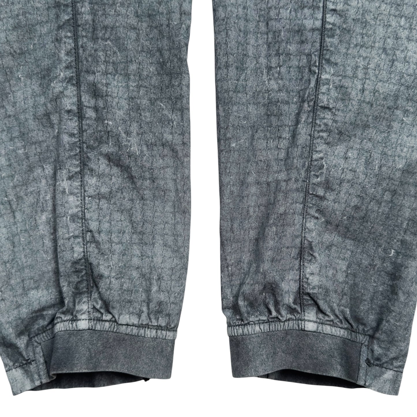 S/S 17 Stone Island Dust Treatment House Check Cargo Trousers