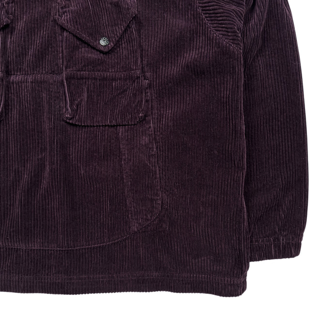 A/W 23 Stone Island Jumbo Corduroy Smock - Dark Burgundy