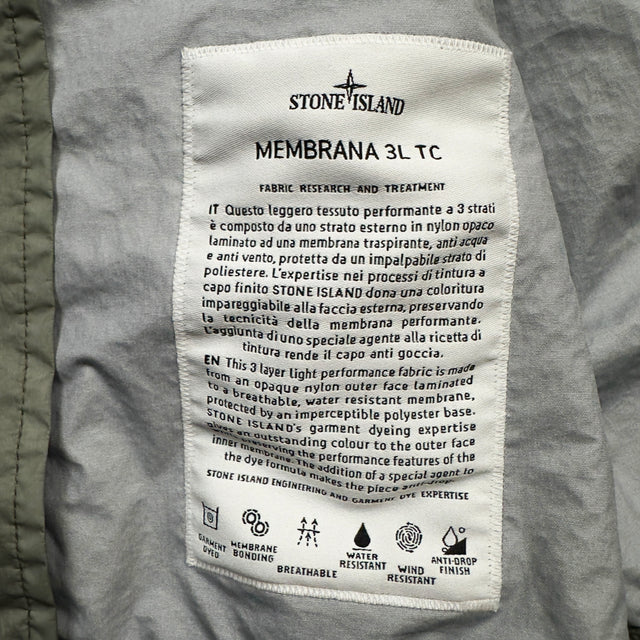 S/S 25 Stone Island Membrana 3L TC Bomber Jacket