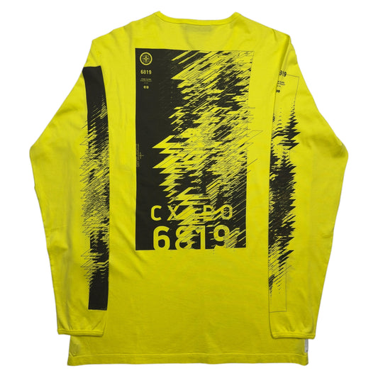 S/S 18 Stone Island Shadow Project Long Sleeve Top - Yellow