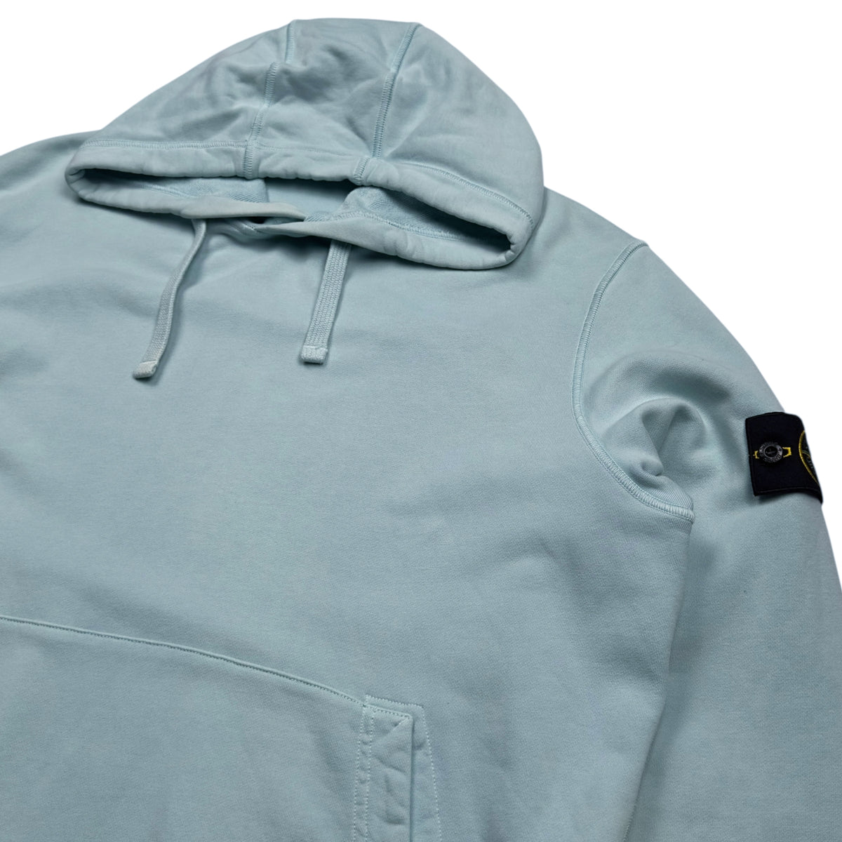 S/S 22 Stone Island Hoodie - Aqua Blue