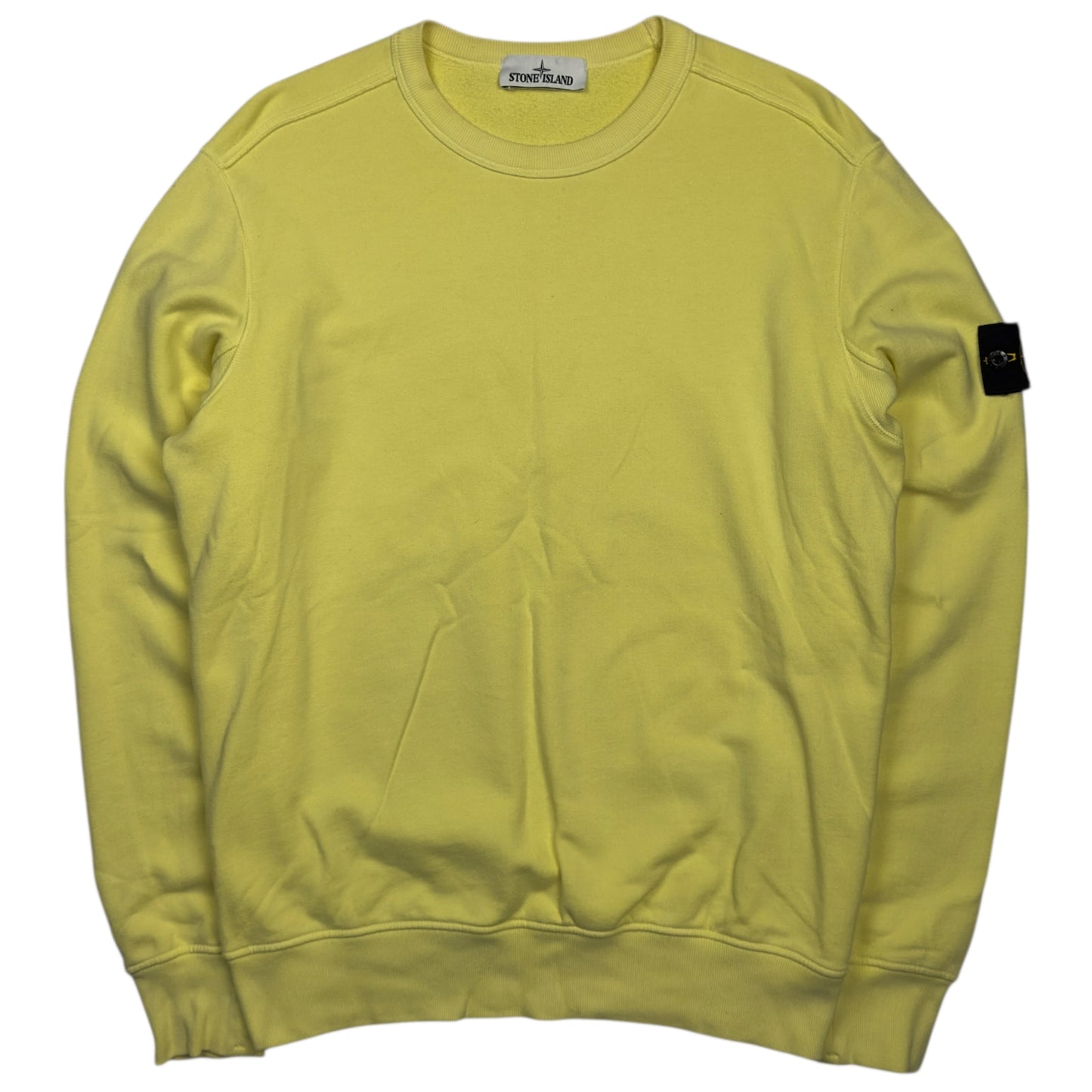 A/W 17 Stone Island Crewneck Sweater - Yellow