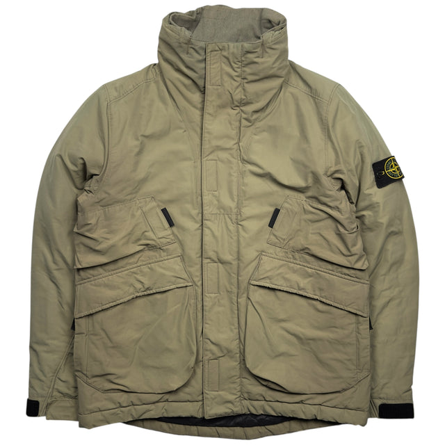 A/W 18 Stone Island Micro Reps with Primaloft Jacket - Khaki