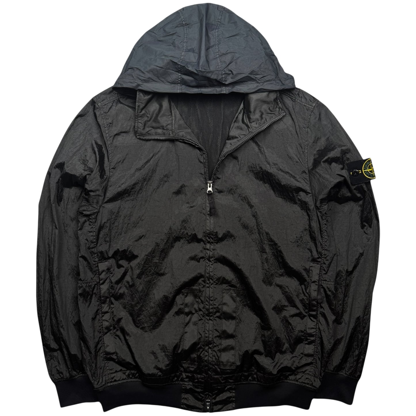 S/S 23 Stone Island Nylon Metal Watro ECONYL Jacket - Charcoal