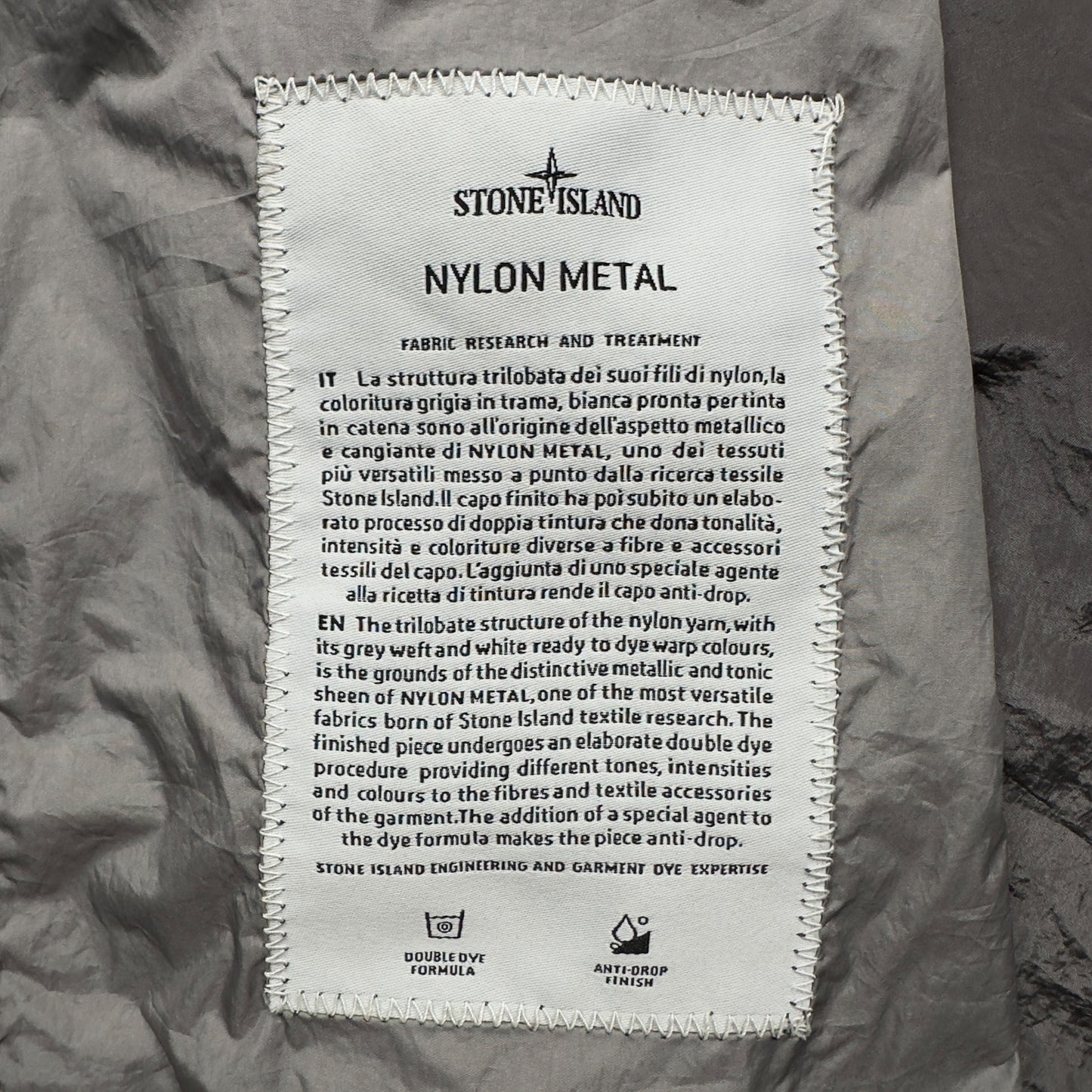 S/S 14 Stone Island Nylon Metal Jacket - Silver