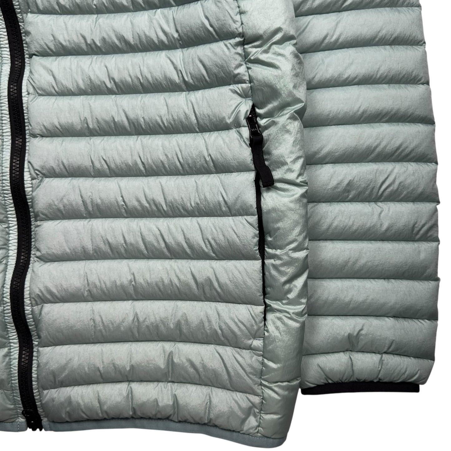 S/S 23 Stone Island Loom Woven Chambers R-Nylon Down TC Puffer Jacket - Light Aqua Green (Copy)